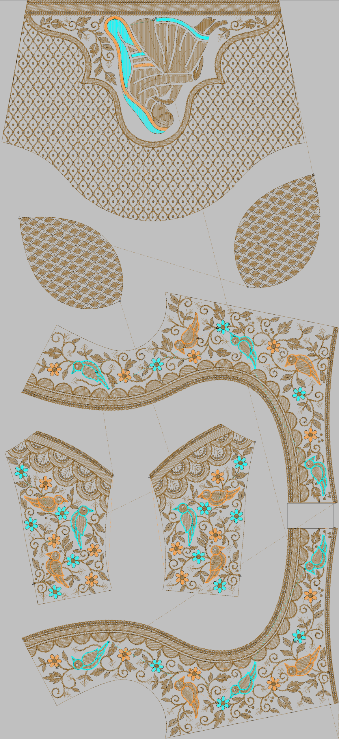 Figure Saree with Farma Blouse 24 - Image 3