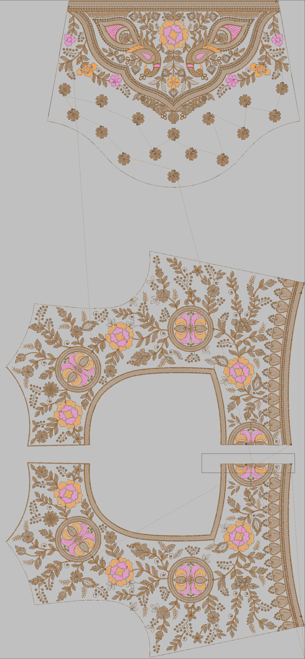 Figure Saree with Farma Blouse 25 - Image 2