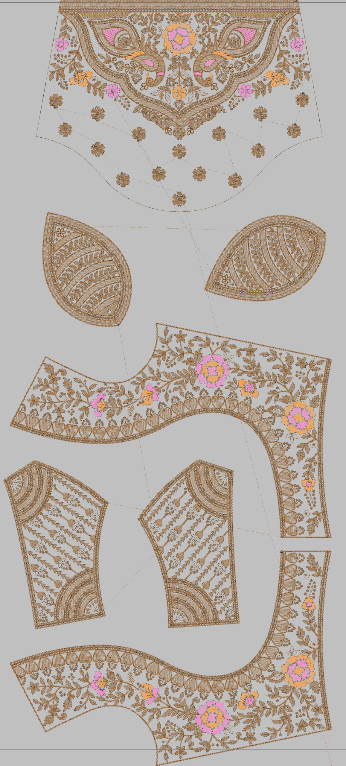 Figure Saree with Farma Blouse 25 - Image 3