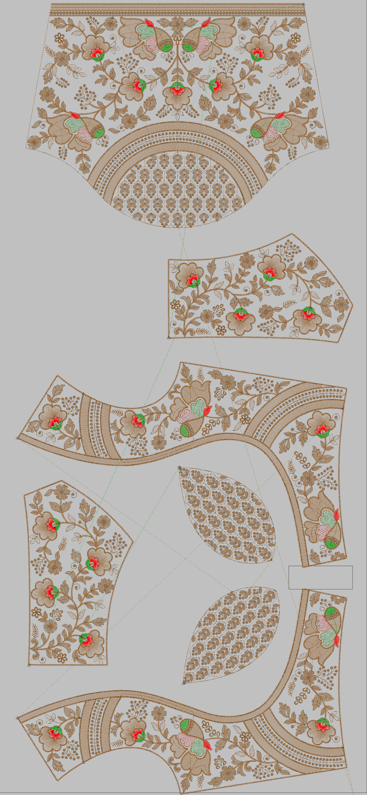 Figure Saree with Farma Blouse 33 - Image 3