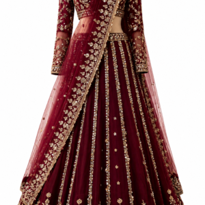 Cording Lehengha Design