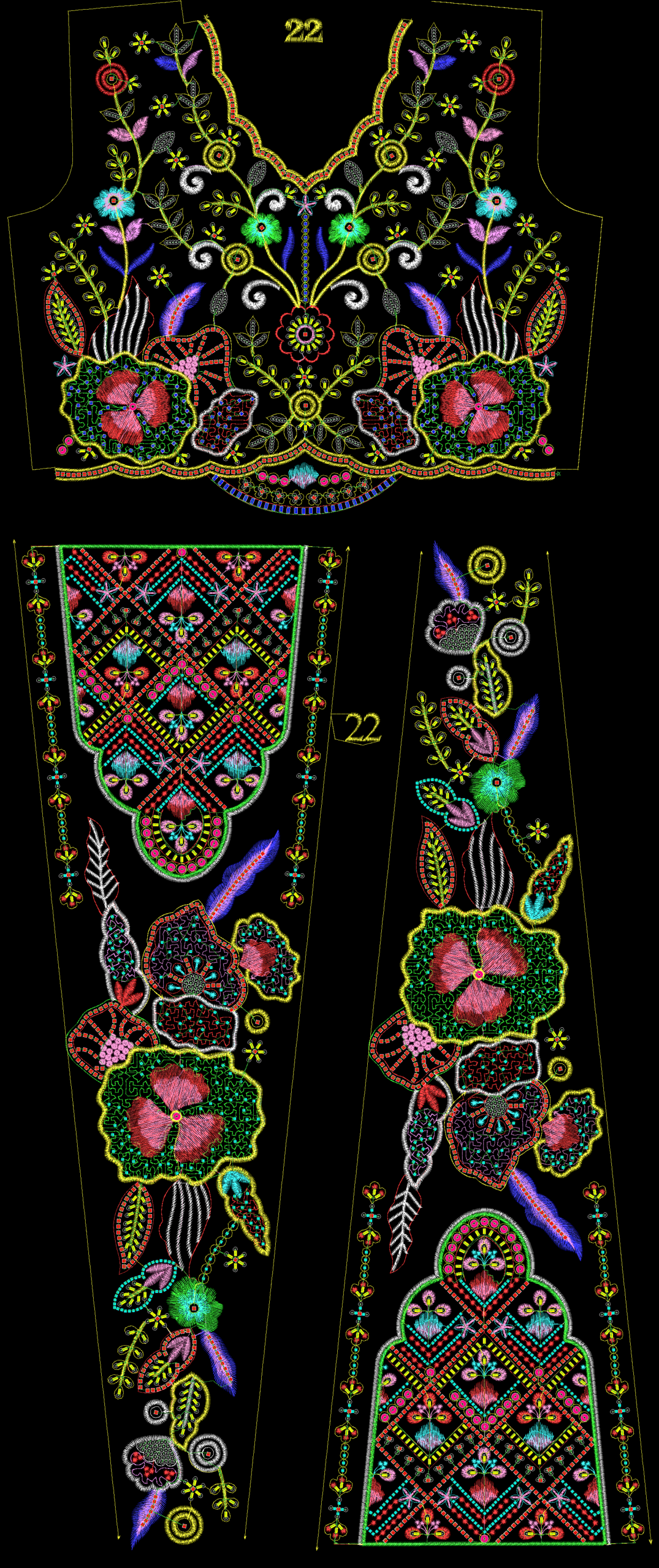 HEAVY BEADS KALI SET 18
