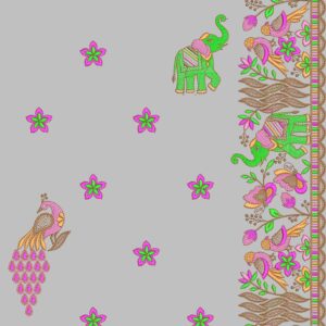 Multi Vantara Designer Saree 17